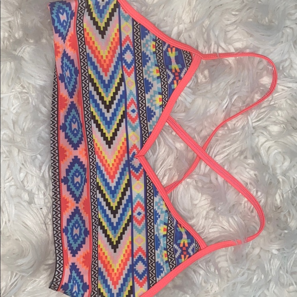 Teen multicolour swimsuit top